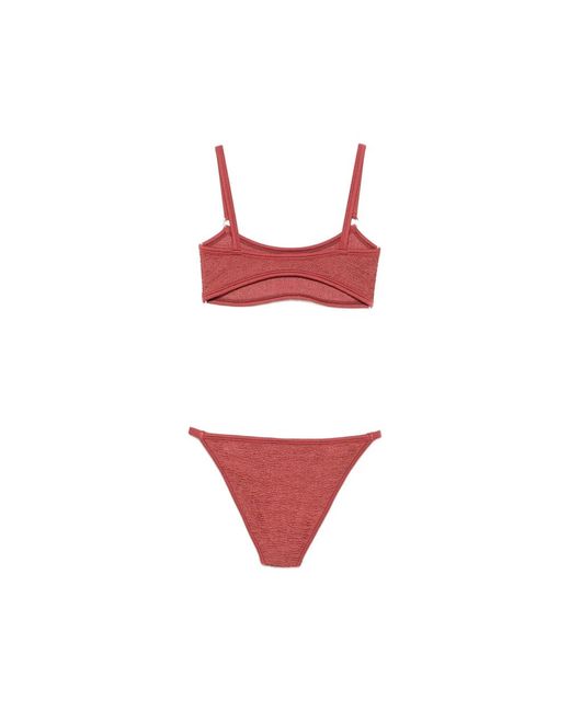 Hunza G Iris Bikini in het Red