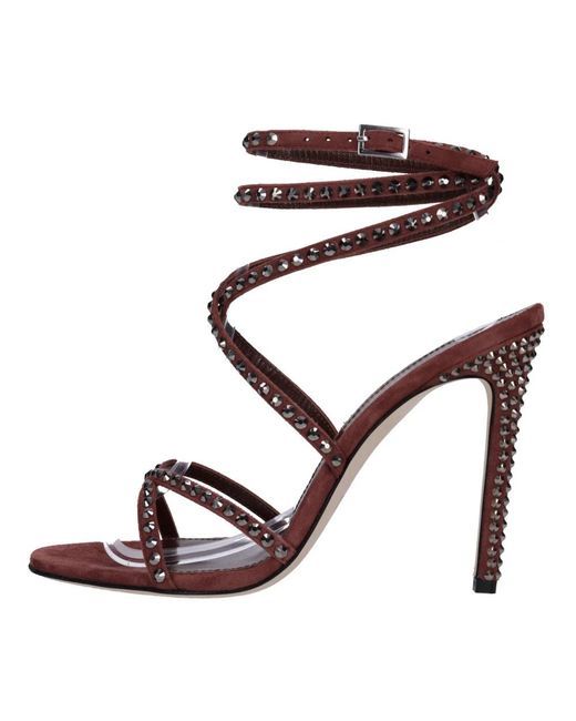 Paris Texas Brown High Heel Sandals