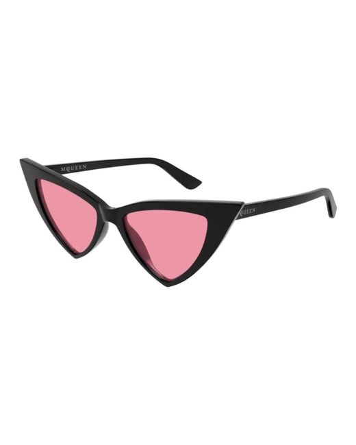 Alexander McQueen Black Sunglasses