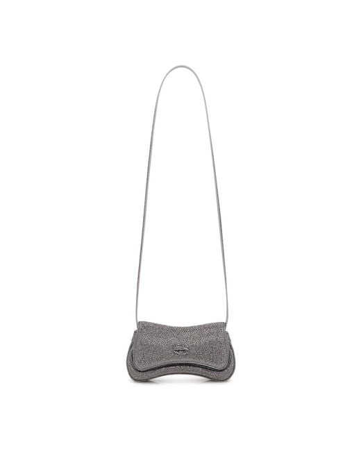 DIESEL White Cross Body Bags