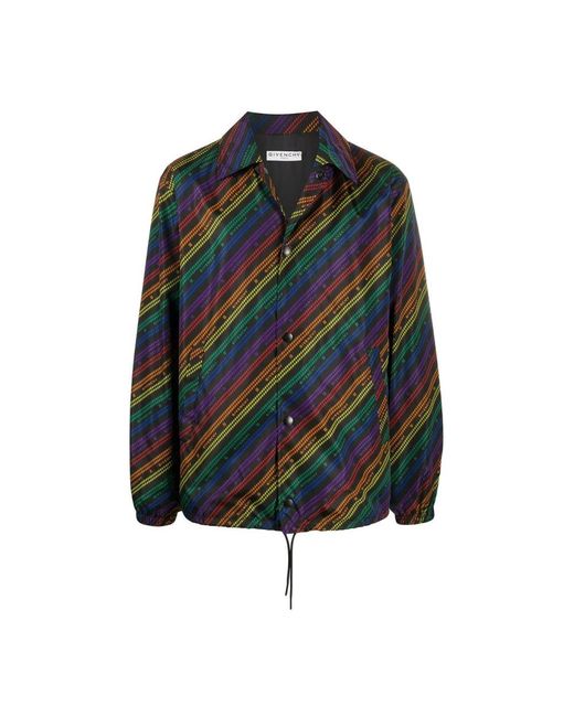 Givenchy Green Light Jackets for men