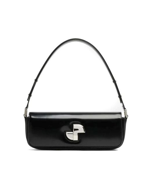 Patou Black Shoulder Bags