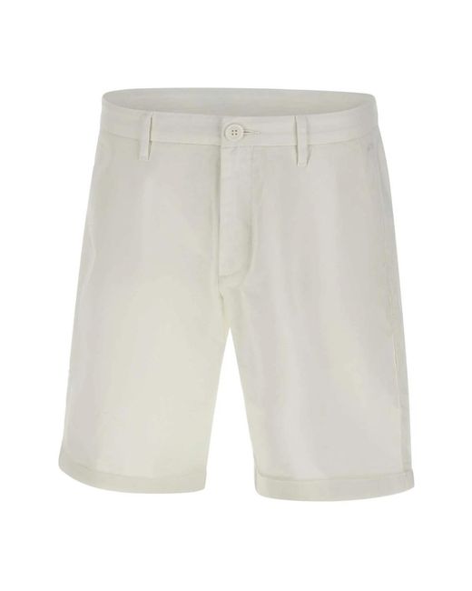 Sun 68 Gray Casual Shorts for men