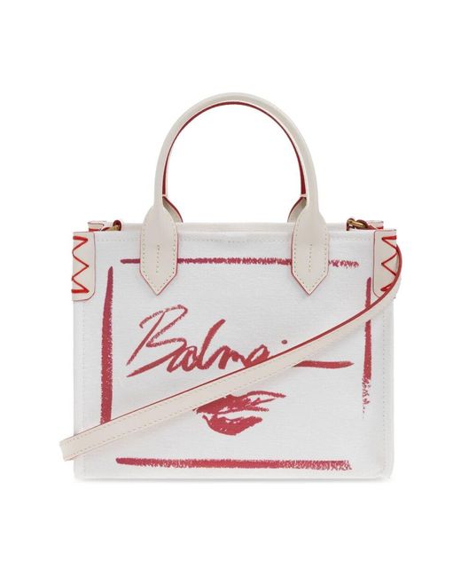 Balmain Pink Handtasche B-Army Klein