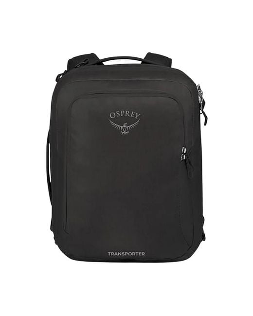 Osprey Black Global Carry-On Transporter Rucksack