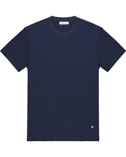 Manuel Ritz Blue T-Shirts for men