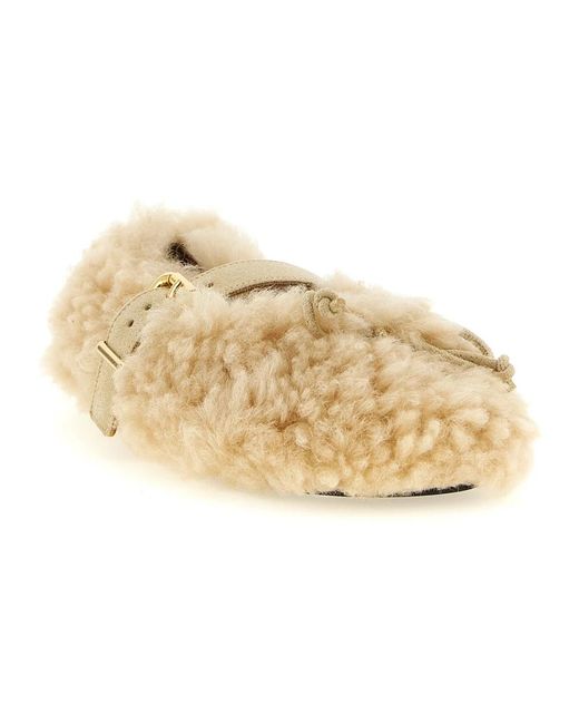 Marni Dancer Shoe in het Natural