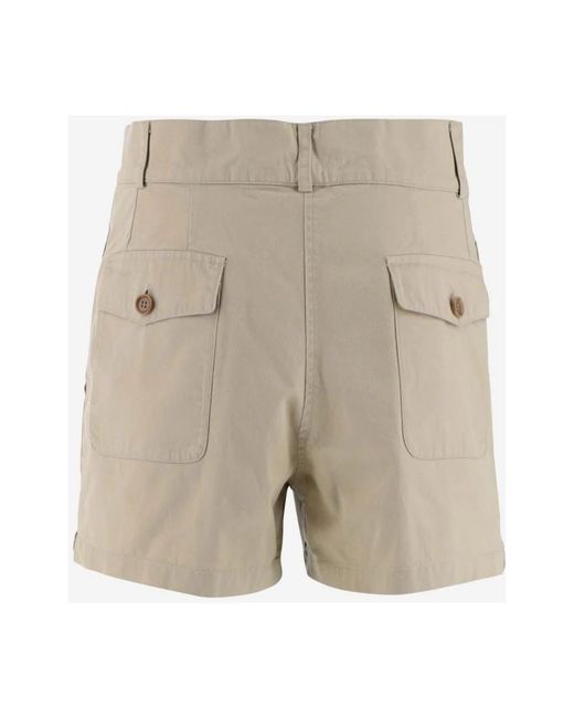 Aspesi Natural Short Shorts