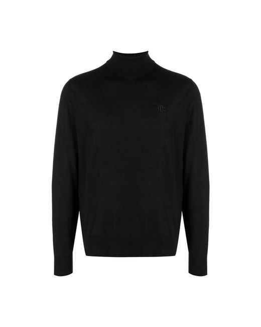 DSquared² Strickpullover mit rollkragen in Black für Herren