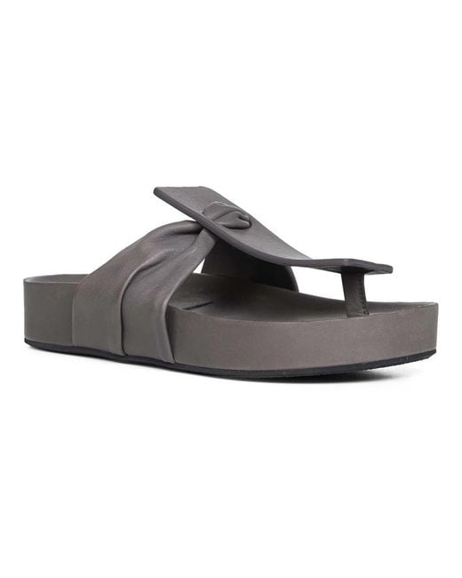 Uma Wang Brown Flip Flops