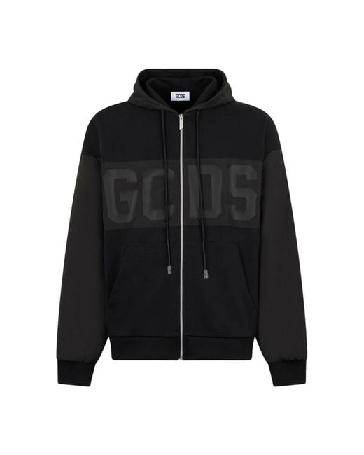 Gcds Black Zip-Throughs for men