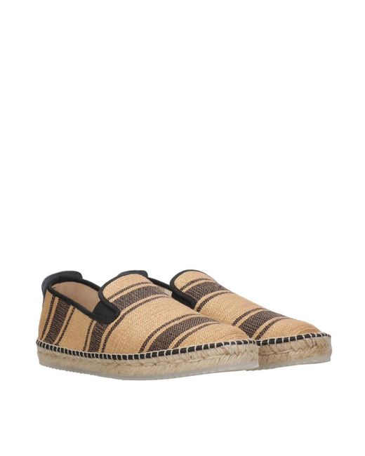 Espadrilles Schoenen ,Veelkleurig ,Platte Schoenen in het Natural voor heren