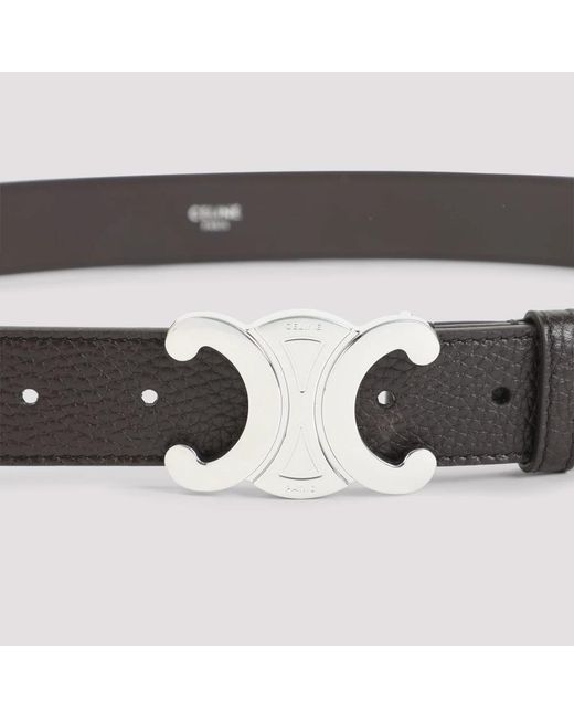 Céline Black Large 30 Mm Belt for men