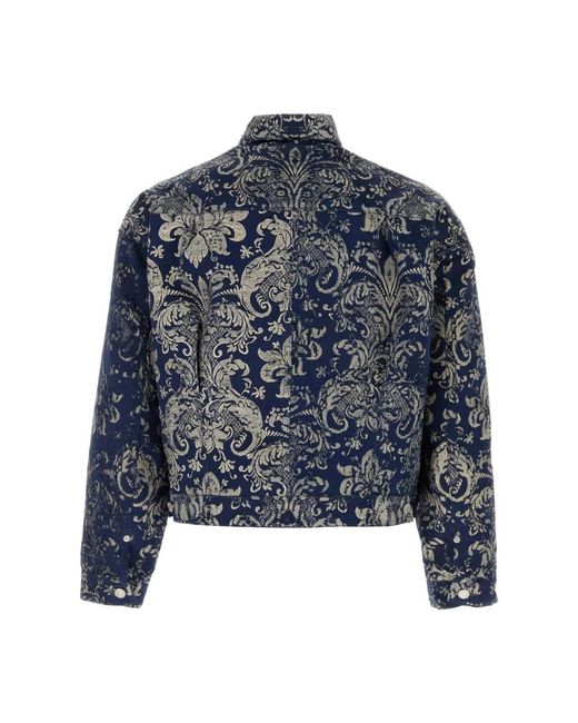 Junya Watanabe Blue Denim Jackets for men
