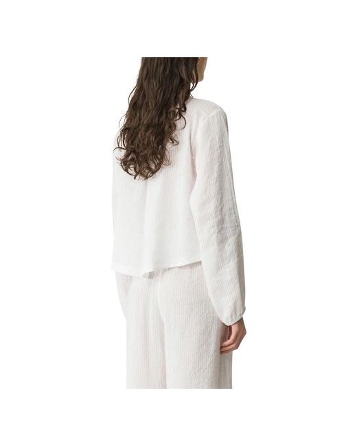 Forte_forte White Blouses