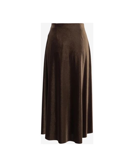 F.it Brown Midi Skirts