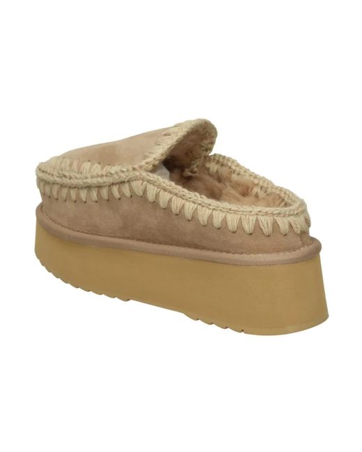 Slippers Mou en coloris Natural