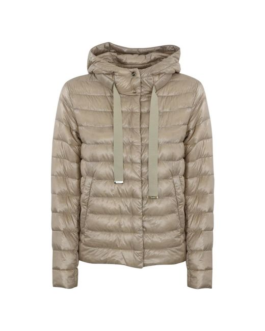 Herno Gray Winter Jackets
