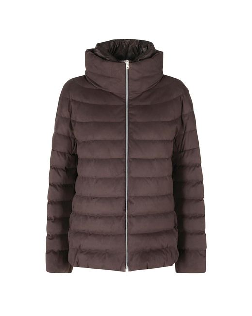 Herno Brown Winter Jackets