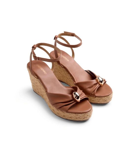 Gioseppo Brown Wedges