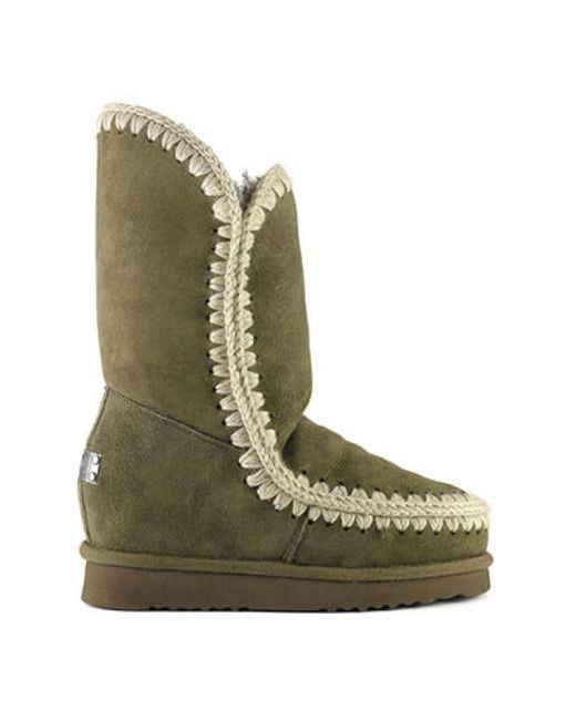 Mou Green Winter Boots