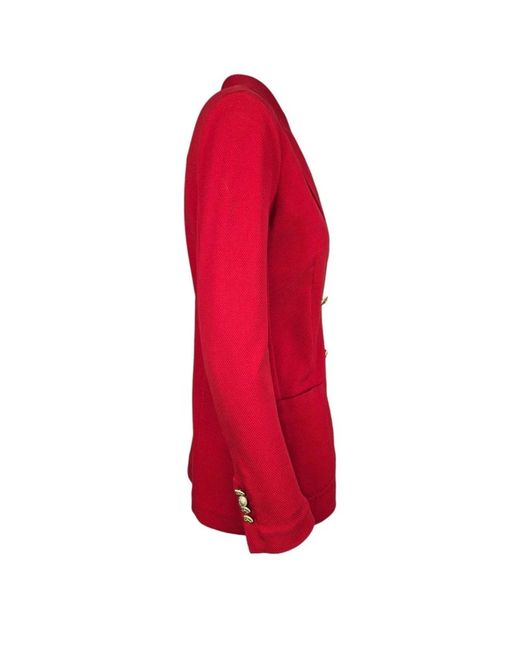Double-Breasted Coats di Circolo 1901 in Red