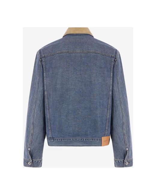 J.W. Anderson Blue Denim Jackets for men