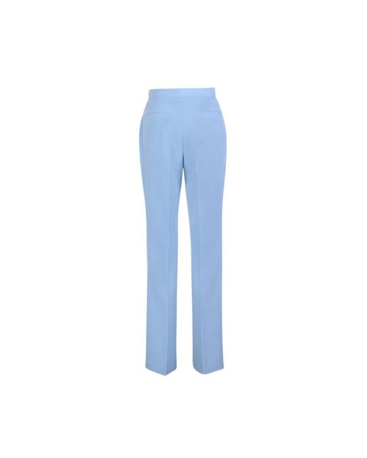 Liu Jo Blue Straight Trousers
