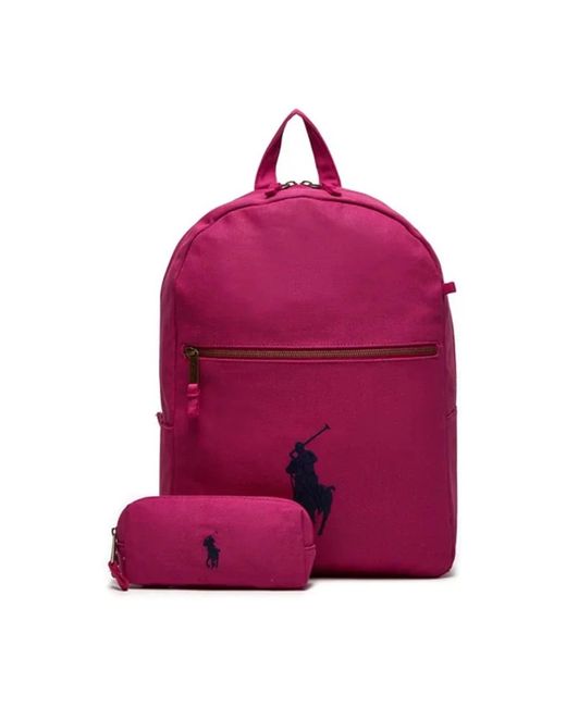 Ralph Lauren Purple Preppy Rucksack
