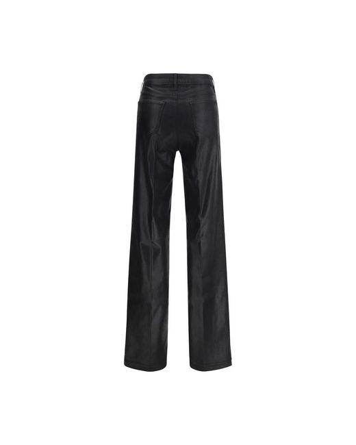 L'Agence Black Wide Jeans