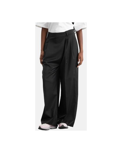 Ganni Black Wide Trousers