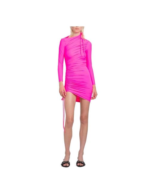 Balenciaga Pink Short Dresses