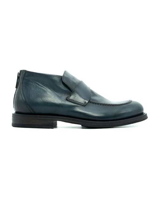 Pantanetti Blue Mokassin Stiefelette
