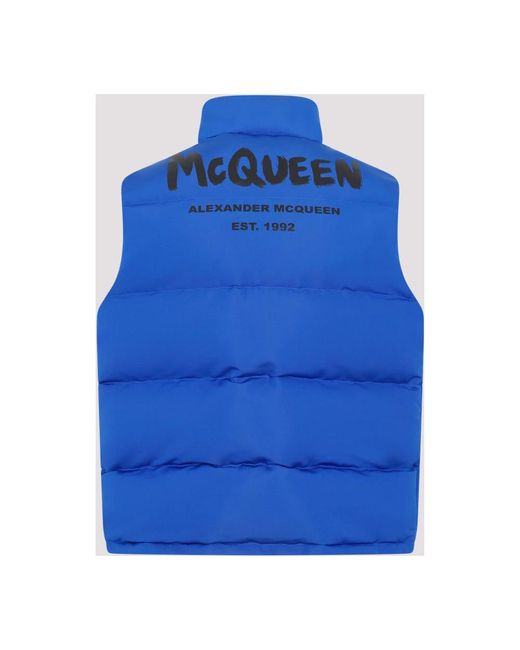 Alexander McQueen Vests in Blue für Herren