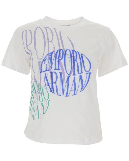 Emporio Armani Blue T-Shirts