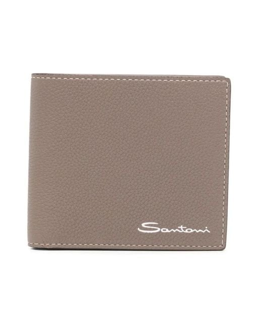 Wallets & Cardholders Santoni pour homme en coloris Brown