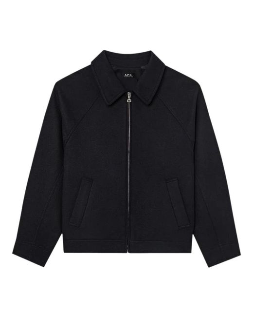 Light Jackets A.P.C. de hombre de color Black