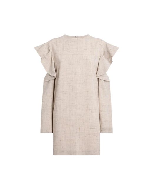 Short Dresses Moschino de color Natural