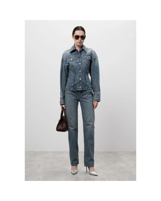 Sportmax Blue Slim-Fit Jeans