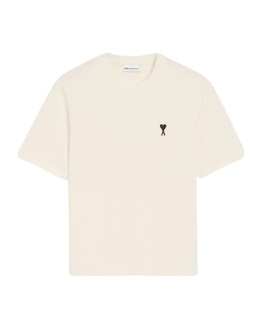 AMI White T-Shirts for men