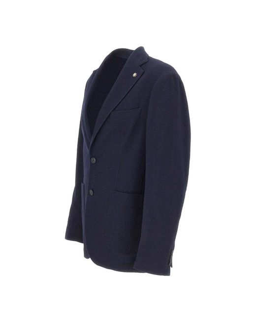 Manuel Ritz Blue Blazers for men