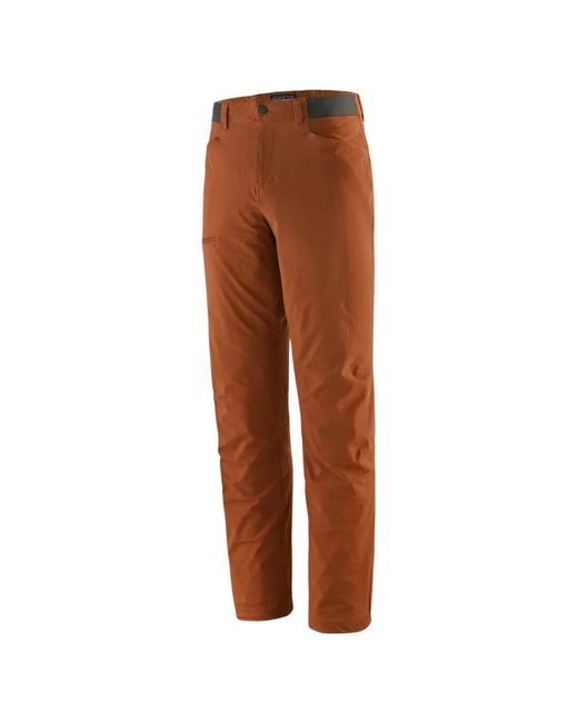 Patagonia Brown Straight Trousers for men