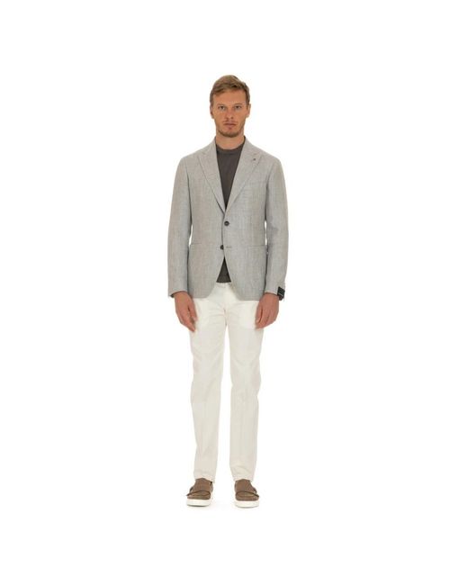 Tagliatore Gray Blazers for men