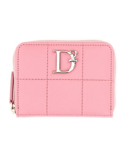 Wallets & Cardholders DSquared² de color Pink