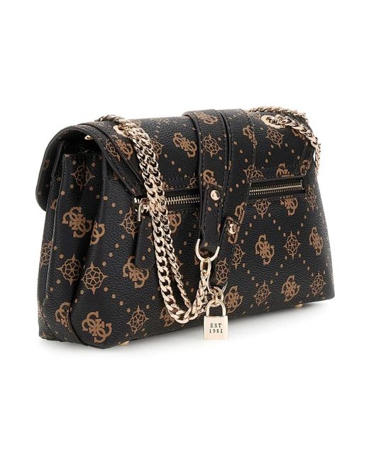 Guess Black Shoulder Bags