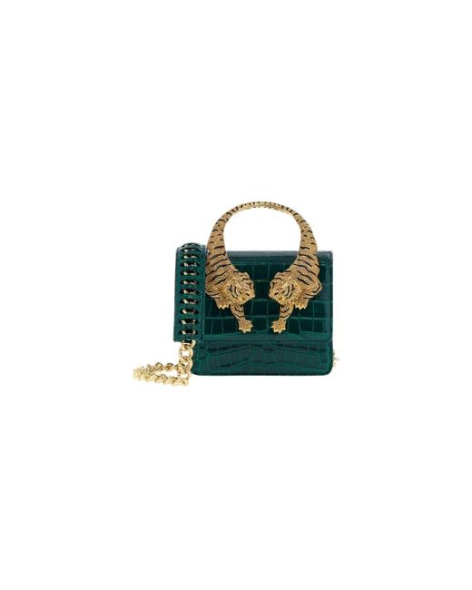 Roberto Cavalli Green Handbags