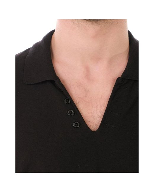 Dolce & Gabbana Klassisches polo-shirt für männer in Black für Herren