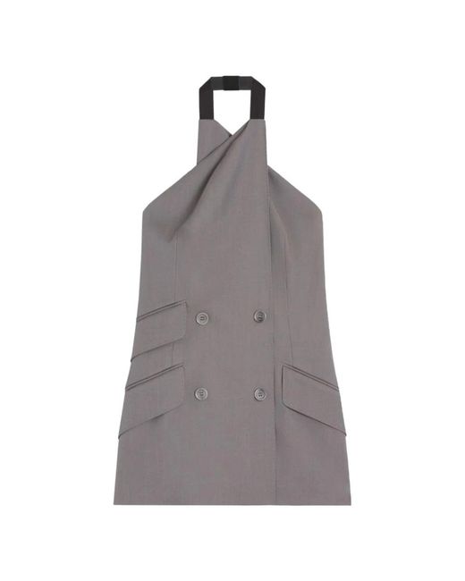 Max Mara Gray Vests
