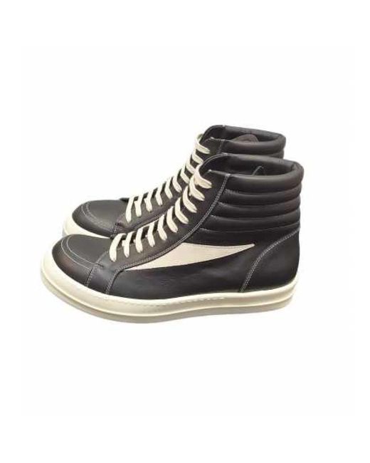 Rick Owens High Vintage Sneaks in Black für Herren