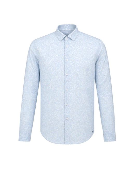 Manuel Ritz Blue Casual Shirts for men